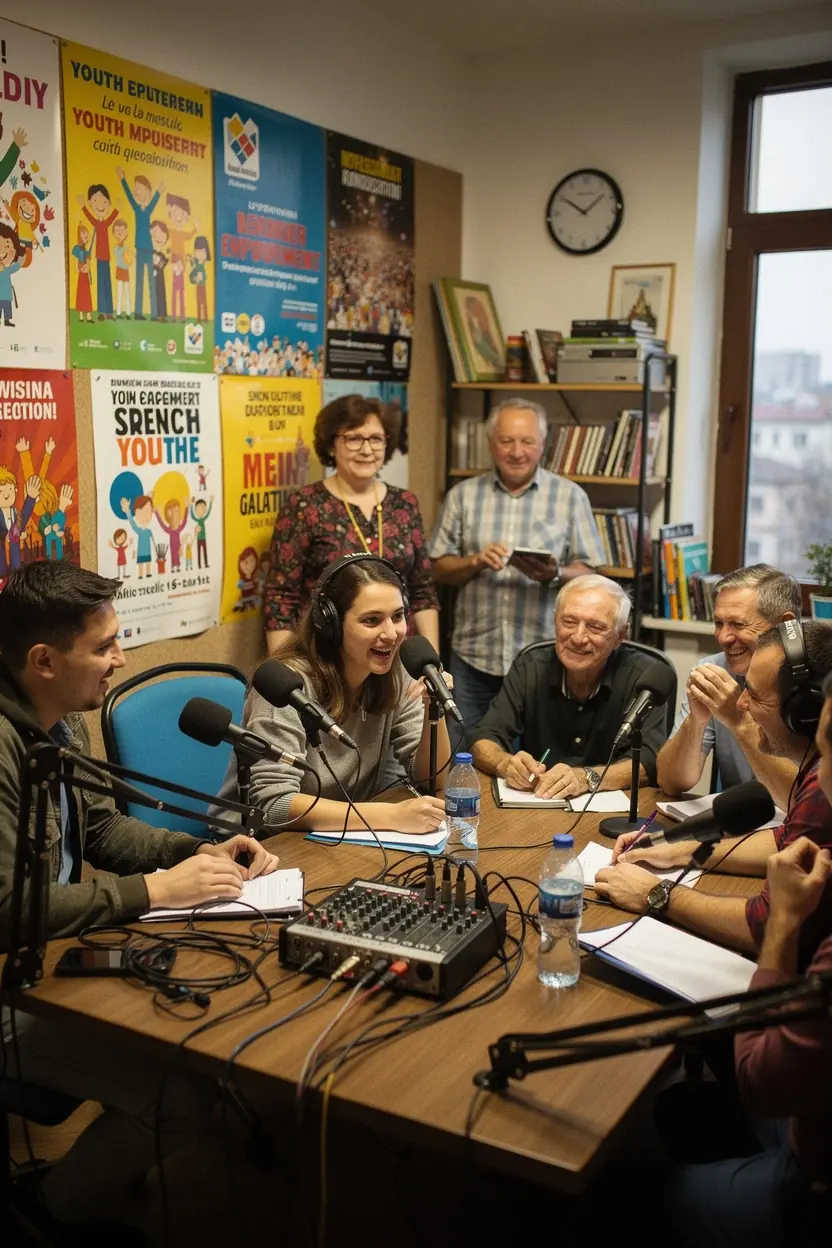 Modern office environment